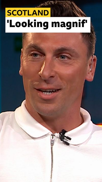 'Looking magnif' - Scott Brown