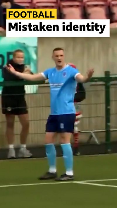 Ballymena UnitStephen O'Donnell was shown a second yellow card against Cliftonville