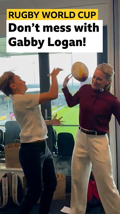 Philippa Tuttiett & Gabby Logan
