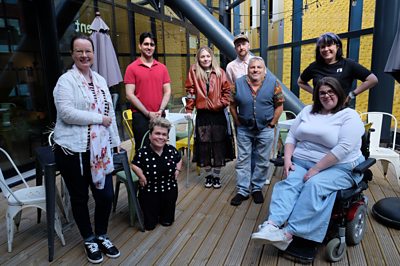 Members of the third ÃÛÑ¿´«Ã½ Writers' Access Group