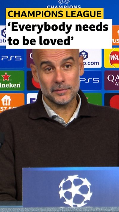 Man City boss Pep Guardiola