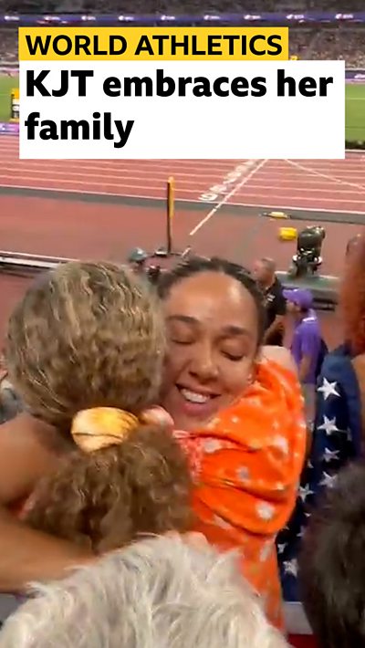 Katrina Johnson-Thompson and her family