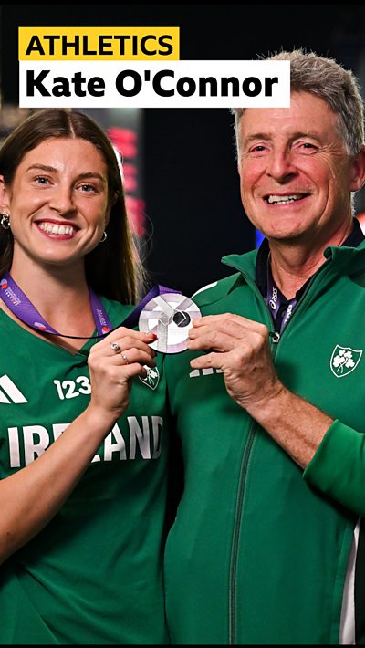 Kate O'Connor with dad Michael