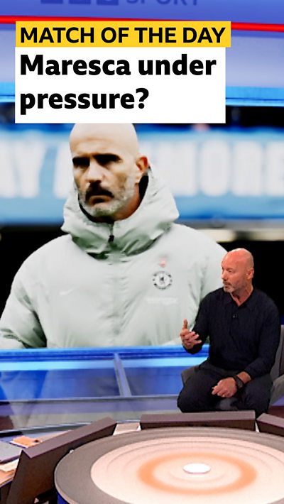 Alan Shearer and Enzo Maresca