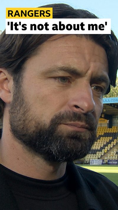 Martin admits he abstained from Rangers post match celebrations