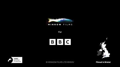 A screengrab of an end card showing the design with a single production company logo