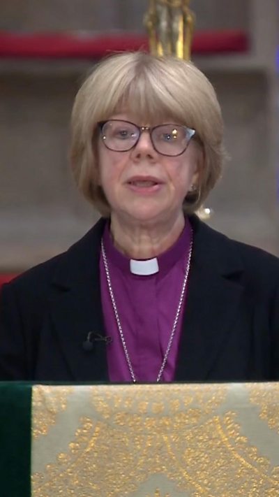 New Archbishop of Canterbury during first address