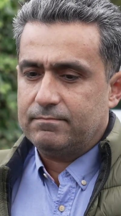 A close-up Abdul Rahimi