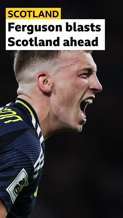 His first Scotland goal!