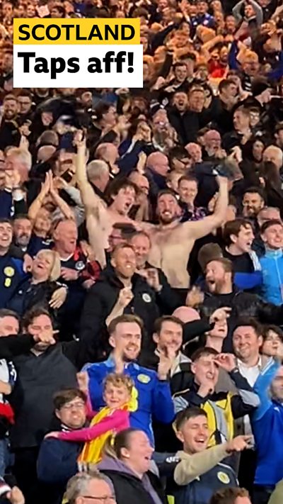 The SCENES inside Hampden