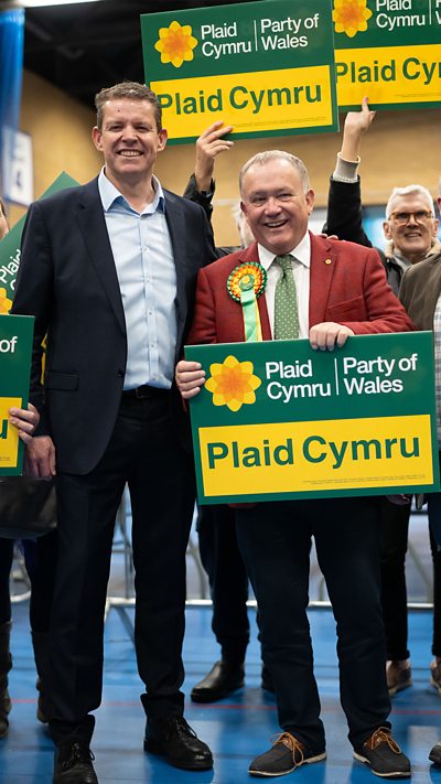 Lindsay Whittle o Blaid Cymru yn ennill isetholiad Caerffili