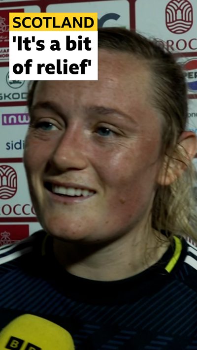 Cuthbert on 'super important' Scotland win