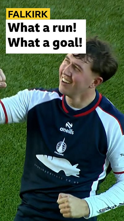 A stunning late winner for Falkirk