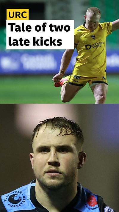 Lloyd the hero as De Beer misses