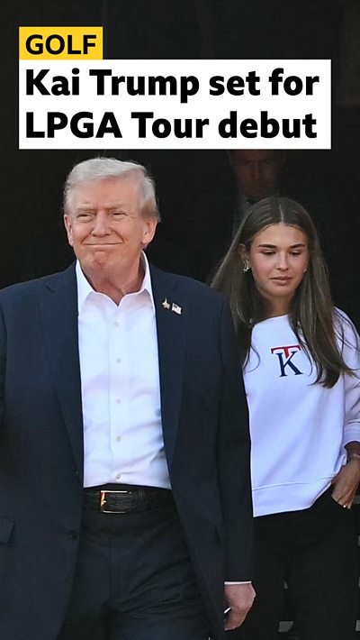 Kai Trump set for LPGA Tour debut