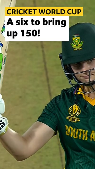 South Africa's Wolvaardt reaches 150 in style