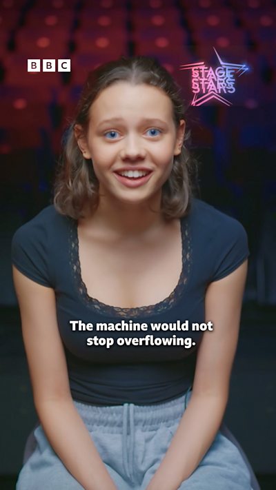 The popcorn machine's OVERFLOWING!