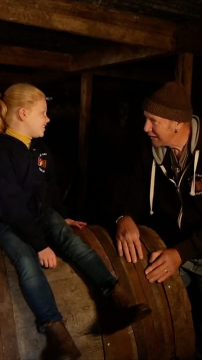Youngest and oldest participant talk about the Tar Barrels