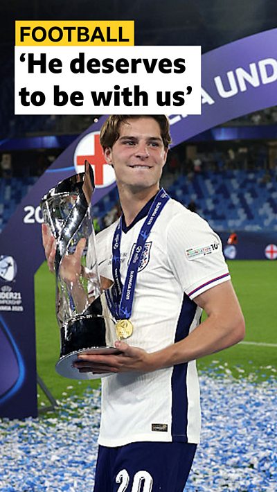 Alex Scott with England under-21's