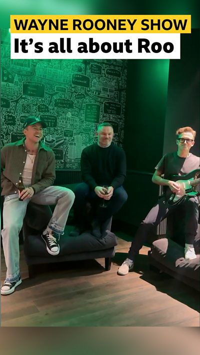 Danny Jones, Wayne Rooney & Tom Fletcher