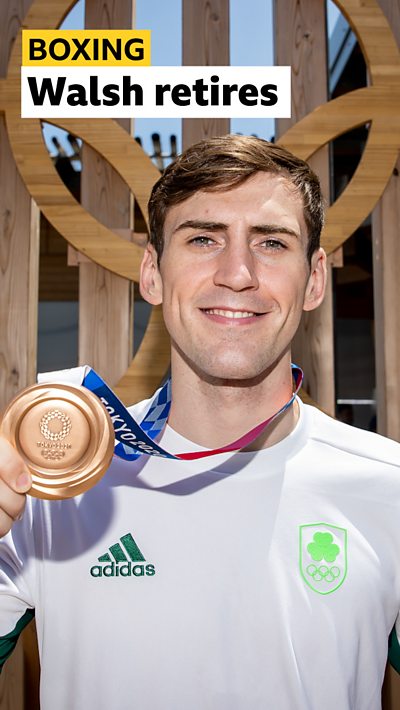 Aidan Walsh won bronze at the delayed Tokyo Olympics