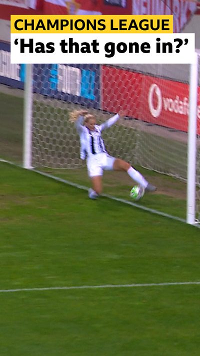 Did Bayern's goal cross the line? VAR thinks so...