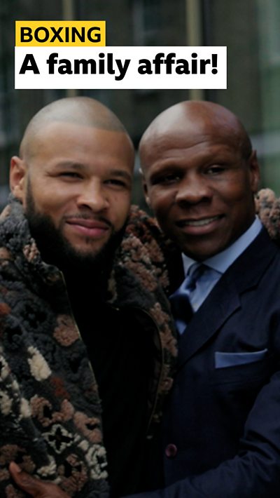 Chris Eubank jr & Snr