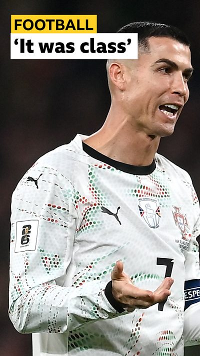 Doris on Ronaldo red