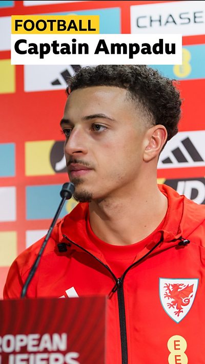 Ethan Ampadu talks about being Wales captain.