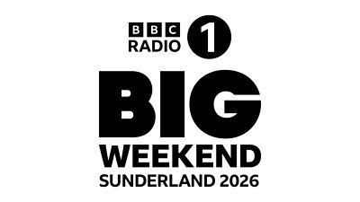 Logo for BBC Radio 1’s Big Weekend 2026 in Sunderland. 