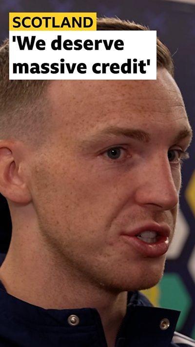 Lewis Ferguson says the Scotland squad deserve massive credit.