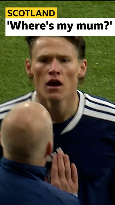 Moments you might have missed from Scotland's win