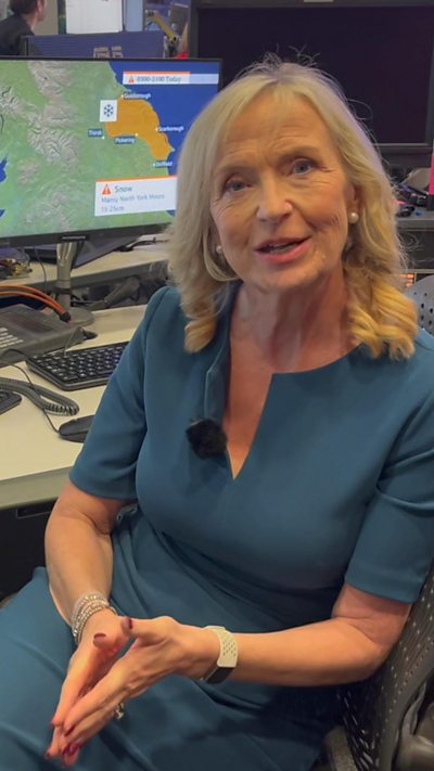 Presenter Carol Kirkwood