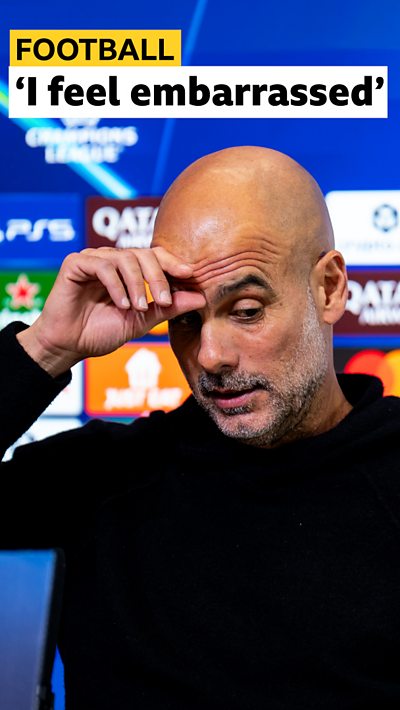 Guardiola apologises to cameraman