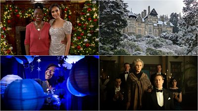 Stills from My Life at Christmas Christmas, Christmas Treasures of the National Trust, the Royal Institute Christmas Lectures and A Ghost Story for Christmas - The Room in the Tower