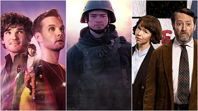 A collage featuring key art from Lost Boys & Fairies, Hell Jumper and Ludwig