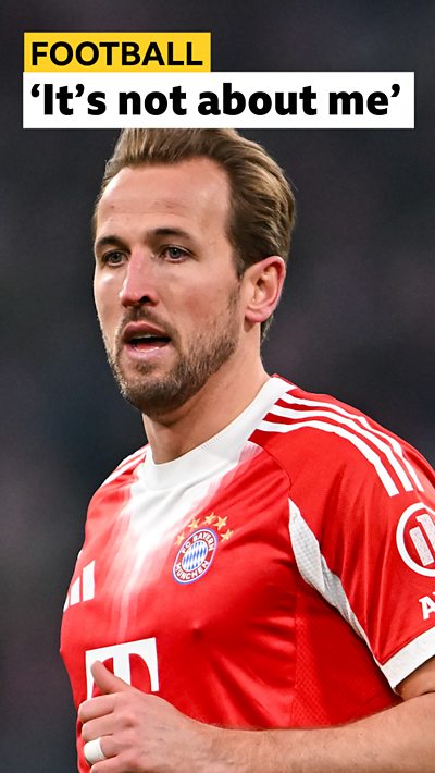 Harry Kane playing for Bayern Munich