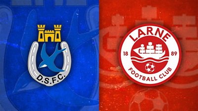 Highlights: Dungannon Swifts 1-2 Larne