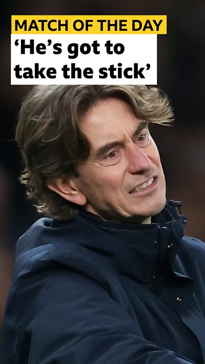 Tottenham Hotspur manager Thomas Frank