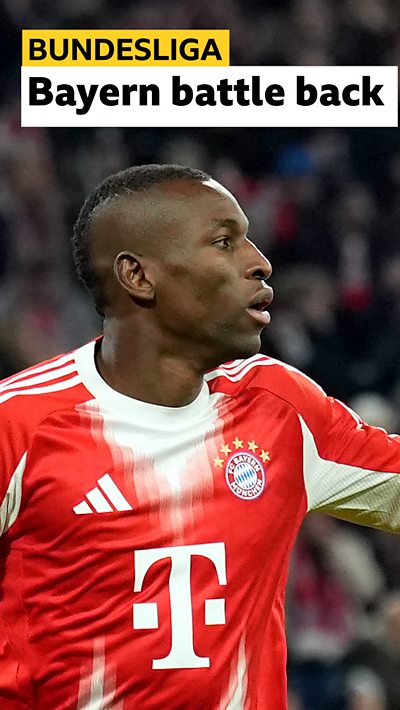 Bayern Munich's Nicolas Jackson