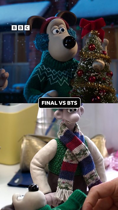 Behind the scenes of Wallace and Gromit