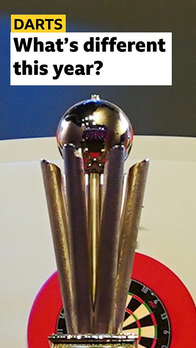 World Darts Championship trophy
