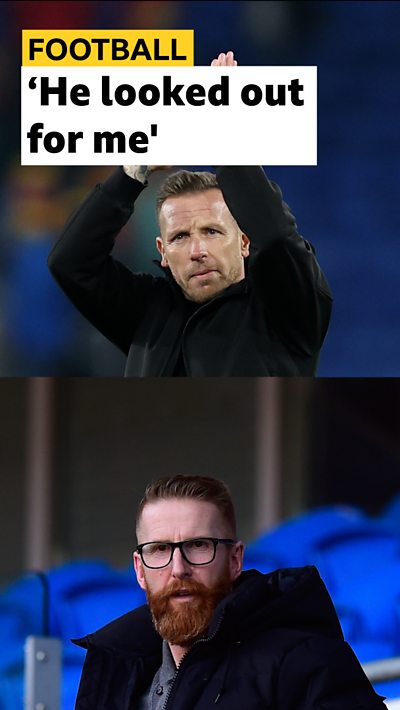 Craig Bellamy (top) Iwan Roberts (bottom)
