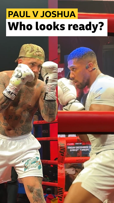 Paul and Joshua at open workouts