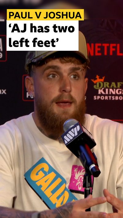 AJ has two left feet - Paul