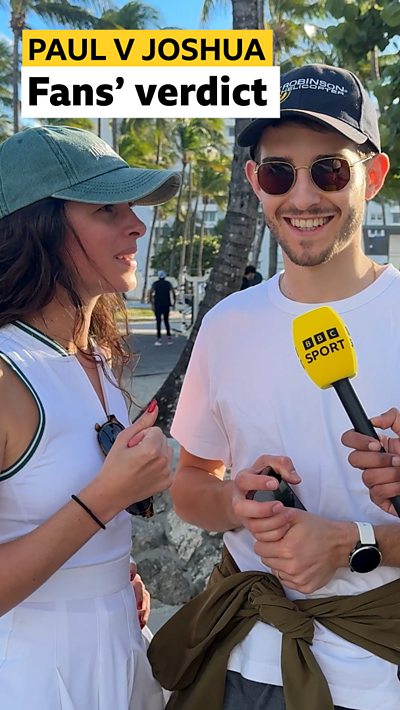 Fan's verdict on Paul v Joshua