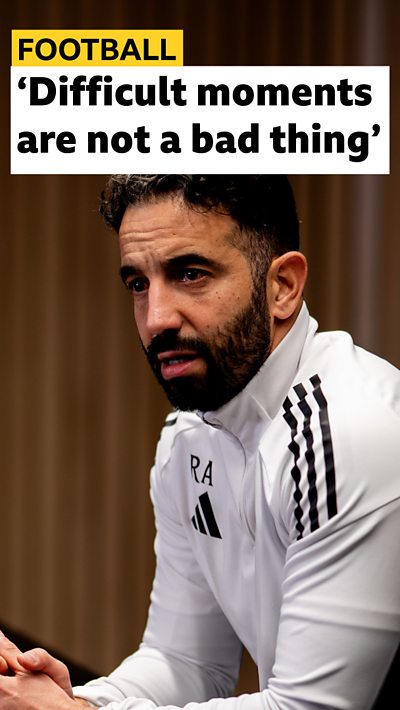 Comp image of Ruben Amorim with headline text added.