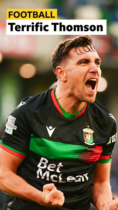 Glentoran's Joe Thomson