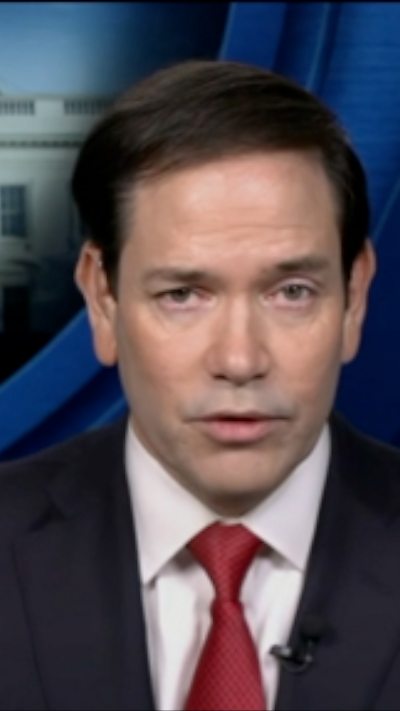 Marco Rubio speaking to CBS