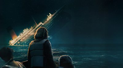 Programme name ablve picture of an iceburg at night 